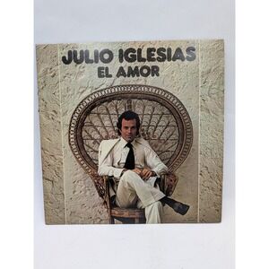 Julio Iglesias El Amor Vinyl LP 1975 Alhambra 9014 Latin Pop Colombia Pressing